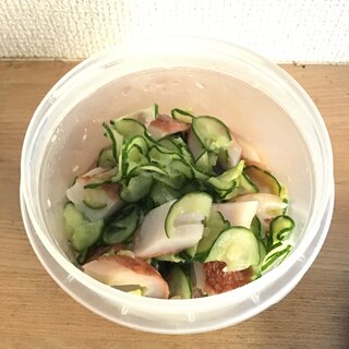 タコときゅうりの酢の物